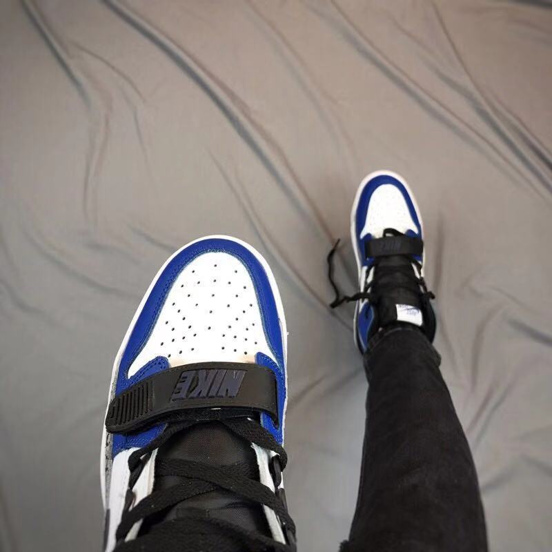 Nike Air Jordan Legacy 312 Sneakers in Blue White Black - product image from the listing.
