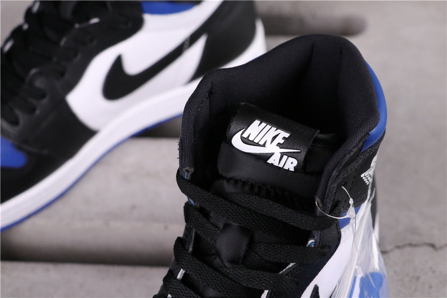 Air Jordan 1 High OG Court Sneakers in Purple 555088-041 - product image from the listing.