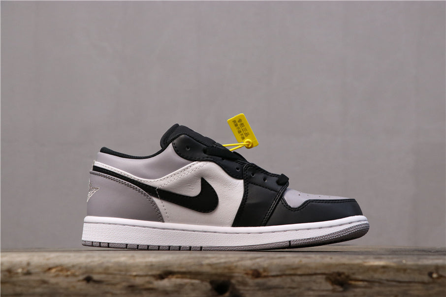 Jordan 1 Low Shadow Sneakers in Grey 553558-110 - product image from the listing.