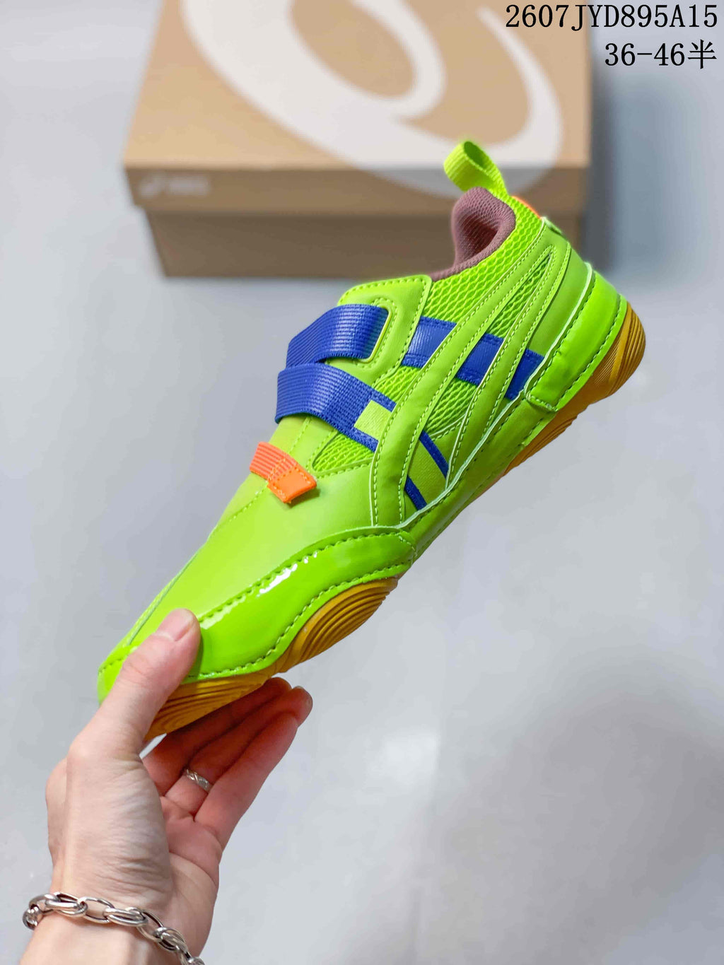 ASICS Hyper Taping Sneakers Neon in Green 1203B190 - product image from the listing.