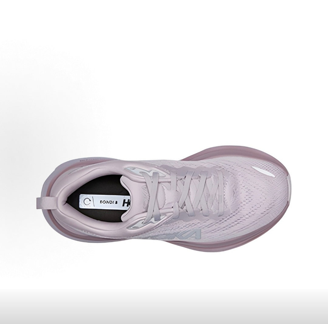 Purple HOKA Bondi 8 Running Shoes - product image from the listing.
