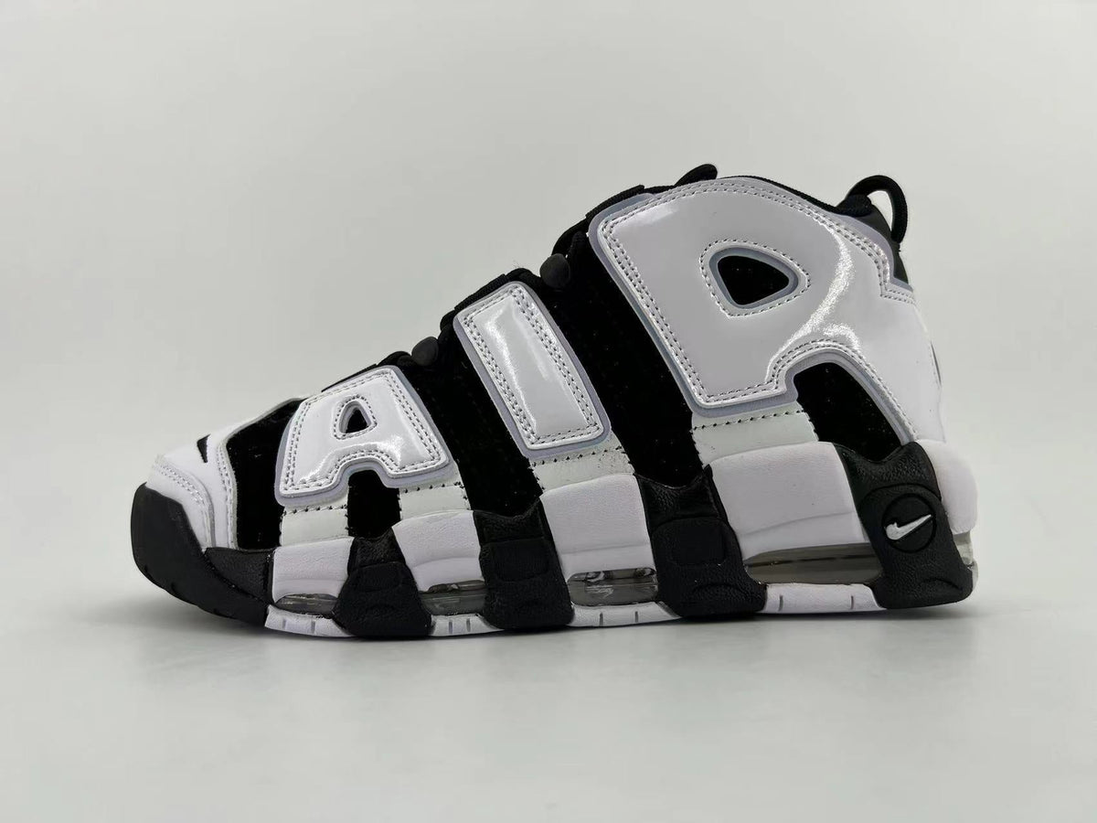 Nike Air More Uptempo Sneakers in Black and White DQ6200-001 - product image from the listing.