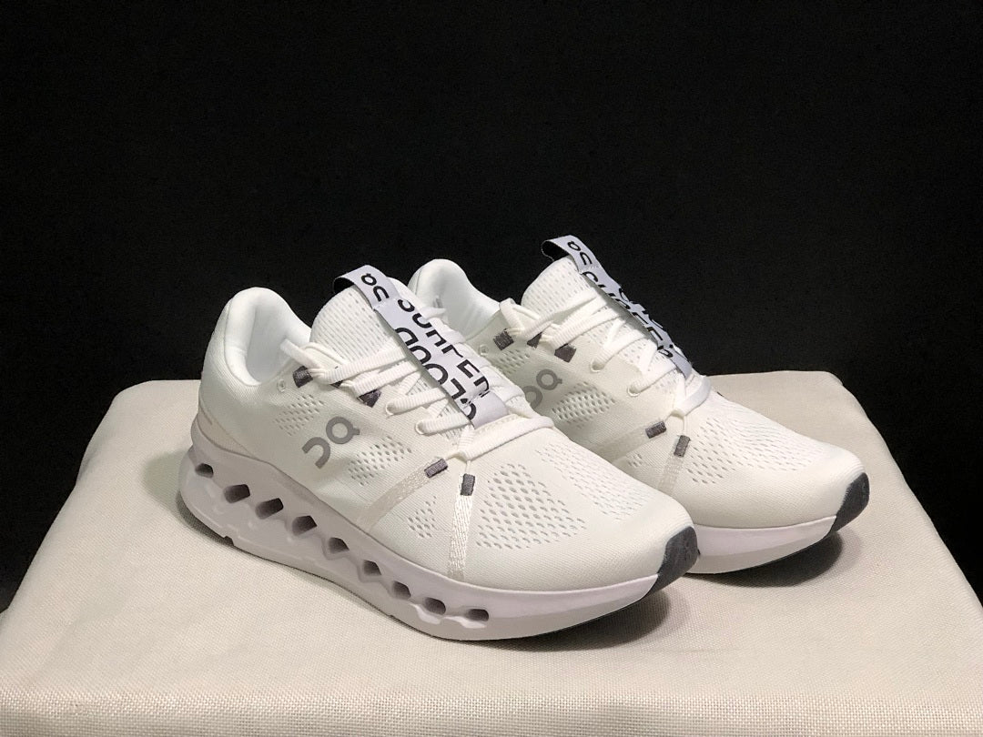 On Cloudsurfer Running Shoes in White - product image from the listing.