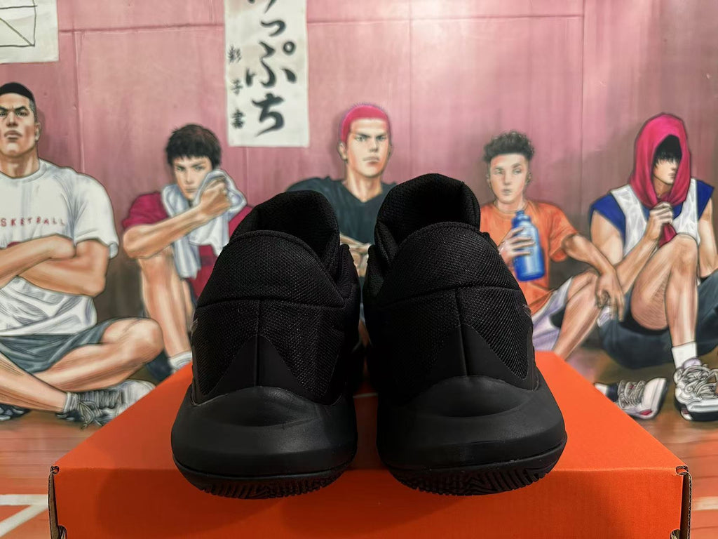 Nike Basketball Shoes, All in Black - product image from the listing.