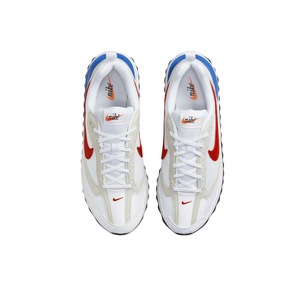 Nike Air Max Dawn Sneakers in White Red Blue DM0013-100 - product image from the listing.