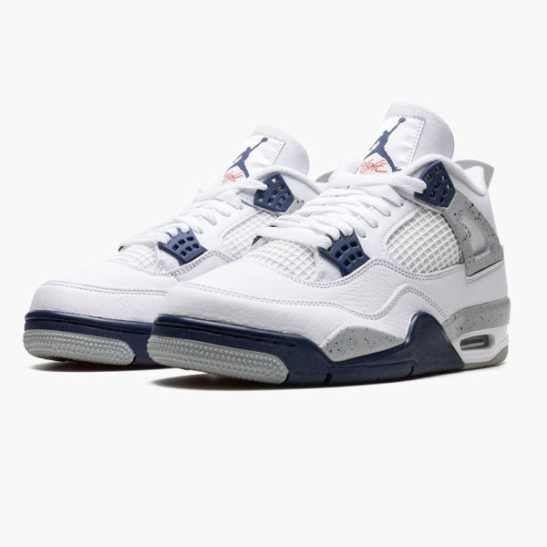 "Midnight Navy" AIR JORDAN 4 - product image from the listing.