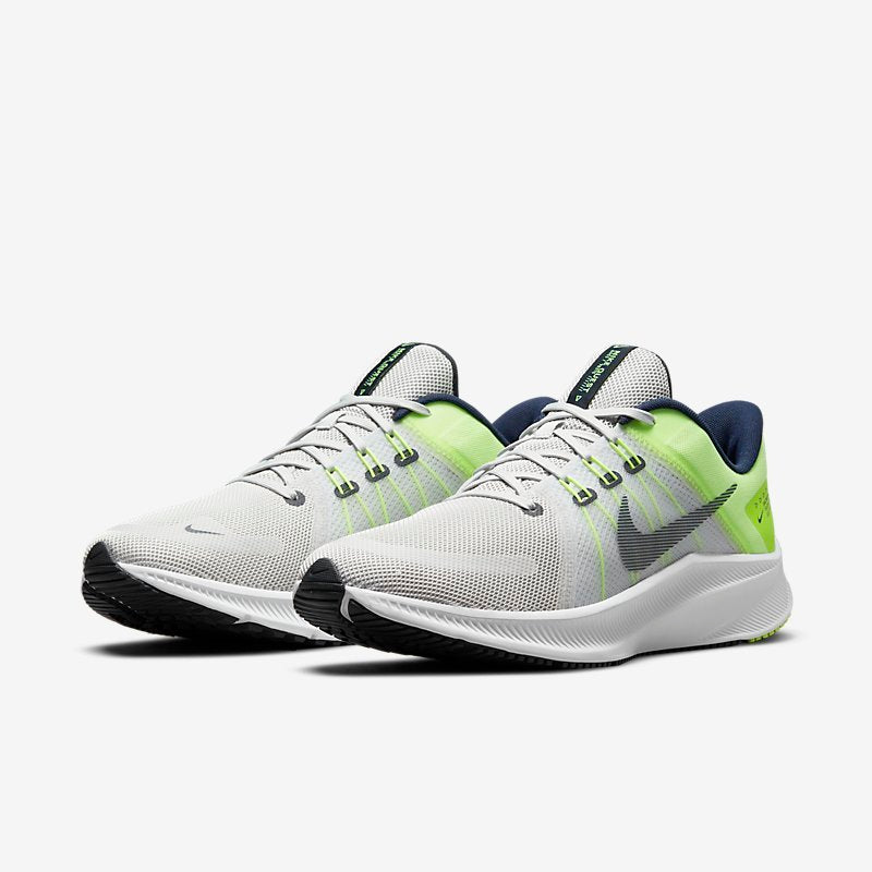 Nike Quest 4 Running Shoes DA1105-003 in White Volt - product image from the listing.
