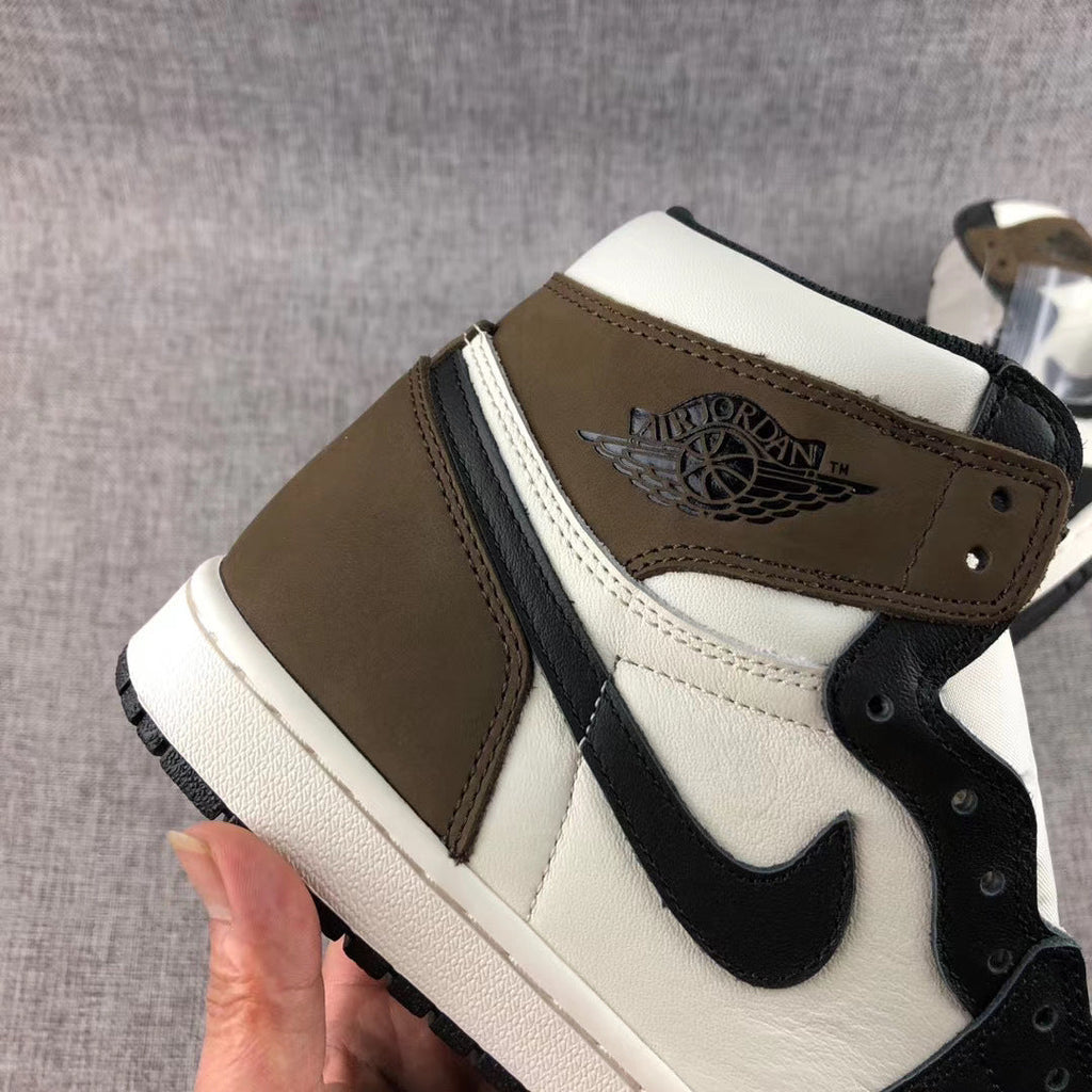 Air Jordan 1 High OG Dark Mocha Sneakers - product image from the listing.