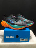 HOKA Mach X 2 Running Shoes, in Black and Turquoise - product image from the listing.