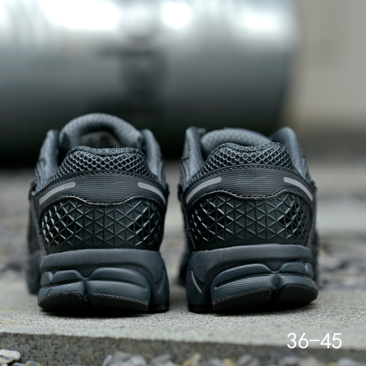 Charcoal Grey Nike Air Zoom Vomero 5 Sneakers - product image from the listing.