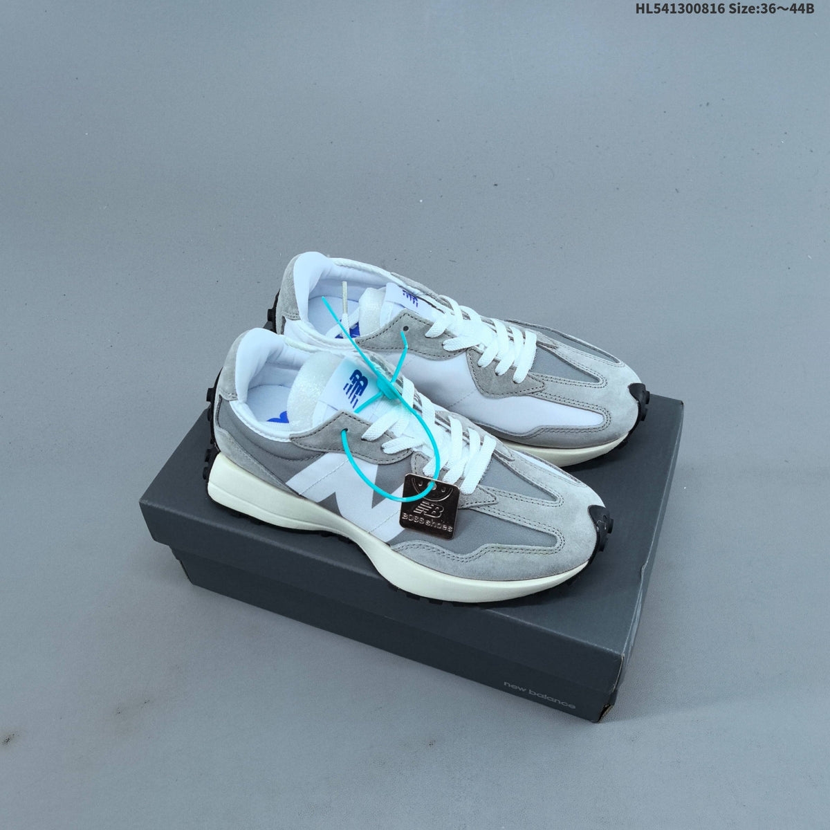 New Balance 327 Lifestyle Trainers in Mixed Colors - product image from the listing.