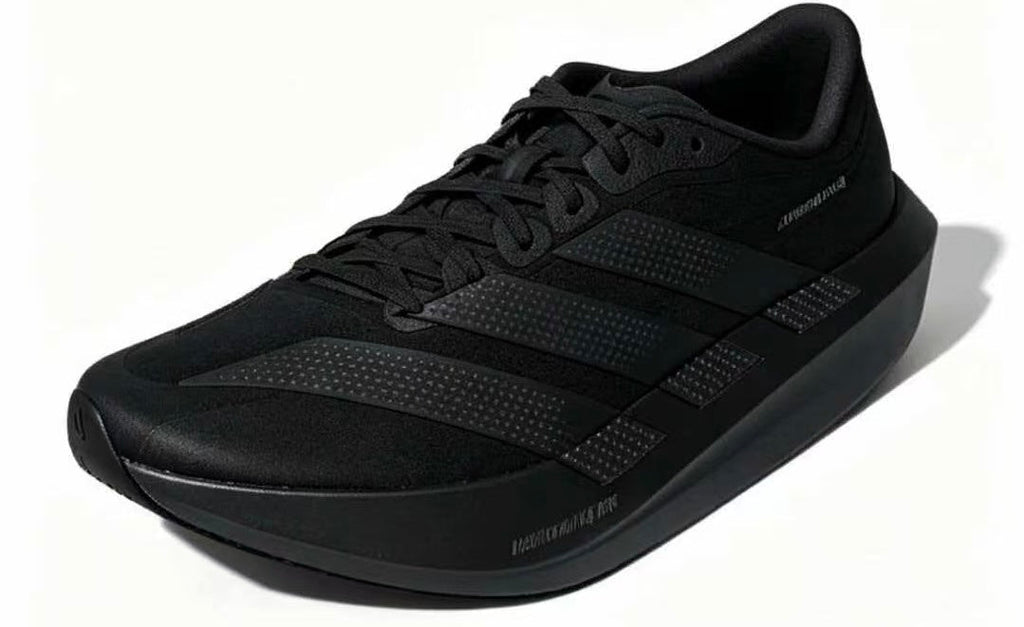 Nike Adizero Evo SL 2 Running Shoes, All in Black - product image from the listing.