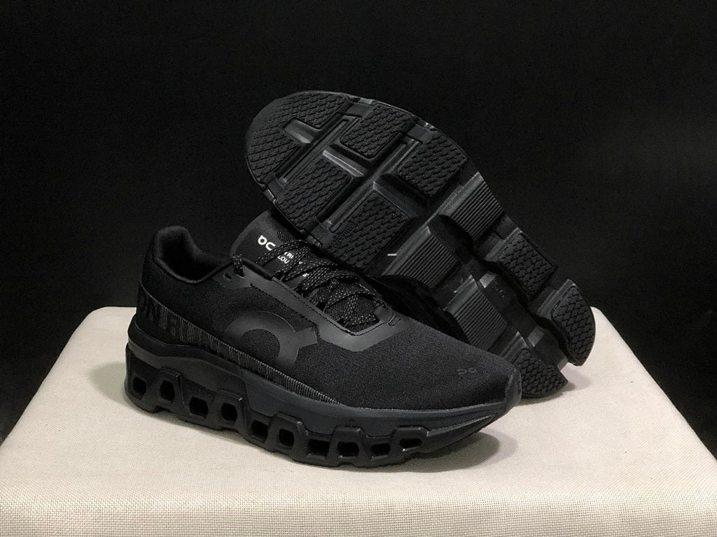 On Cloudmonster 2 Running Shoes in Black - product image from the listing.