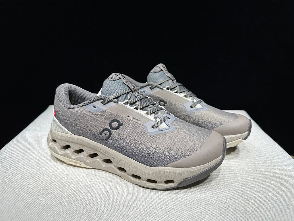 On Cloudsurfer Trail 2 Waterproof Trail Running Shoes, in Brown - product image from the listing.