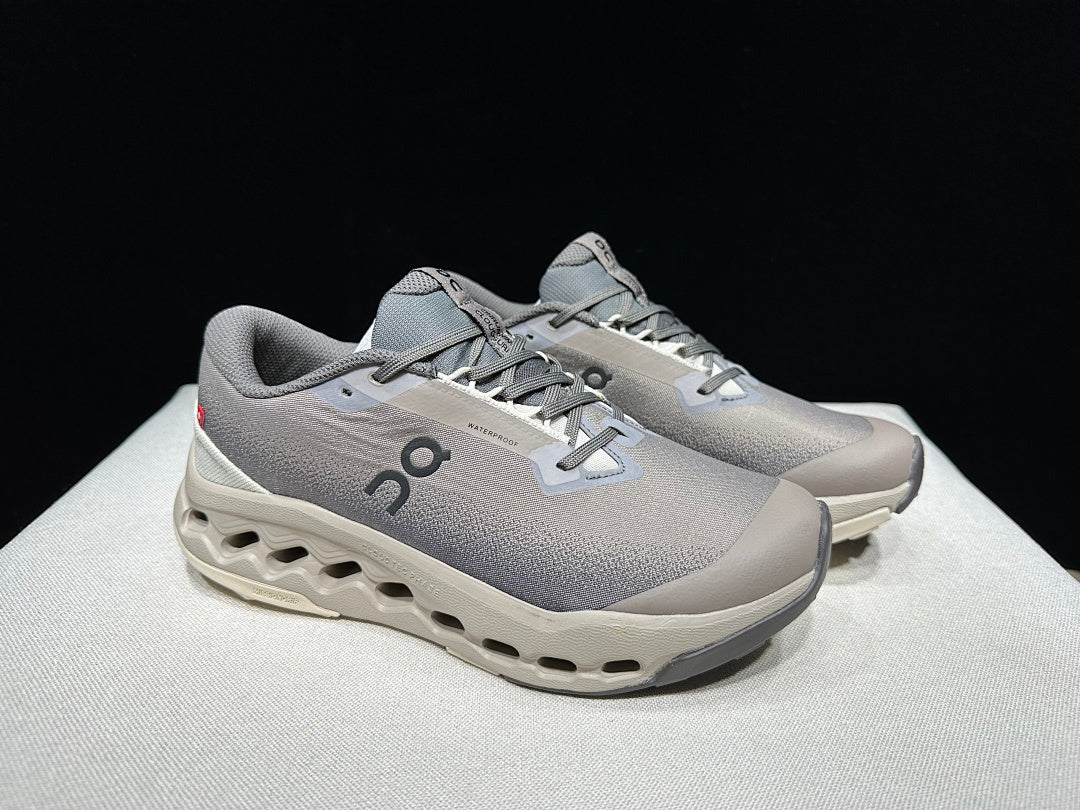 On Cloudsurfer Trail 2 Waterproof Trail Running Shoes, in Brown - product image from the listing.