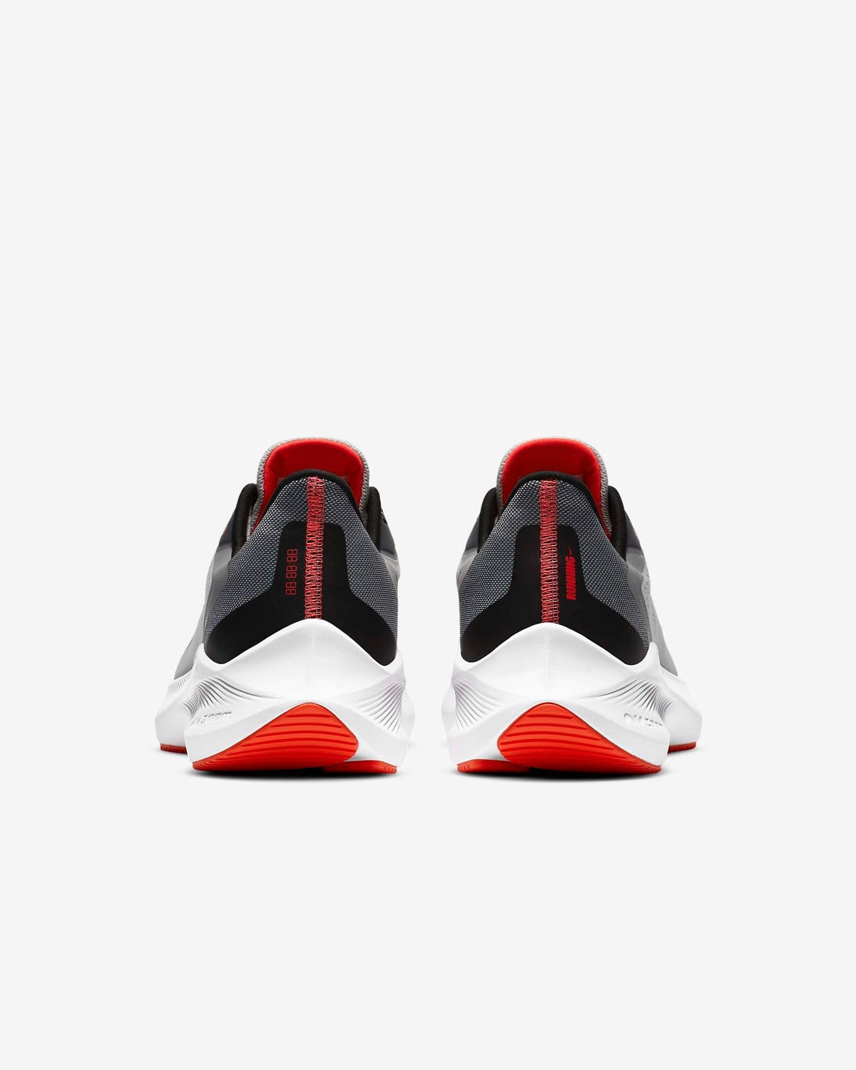 Nike Zoom Winflo 7 Running Shoes in Grey Red CJ0291-012 - product image from the listing.