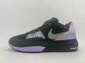 Black and Purple Nike FV1288-001 Basketball Shoes - product image from the listing.
