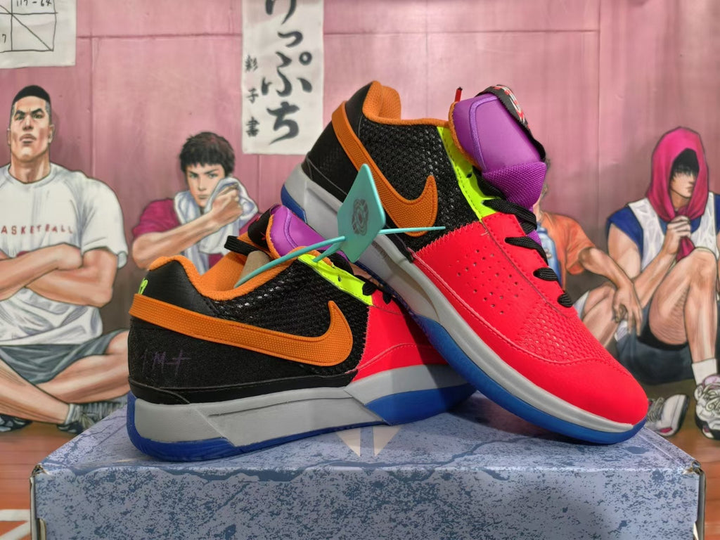 Nike All-Star Basketball Shoes in Red Multicolor - product image from the listing.