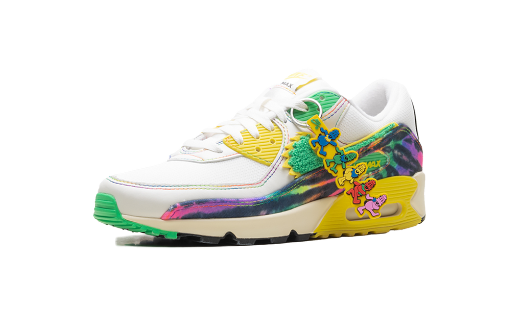 "The Grateful Dead, Oregon Ducks" Air Max 90 IM2511 100 - product image from the listing.