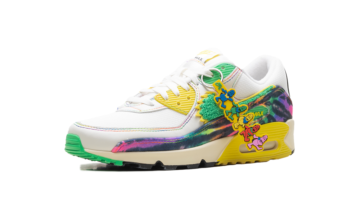 "The Grateful Dead, Oregon Ducks" Air Max 90 IM2511 100 - product image from the listing.