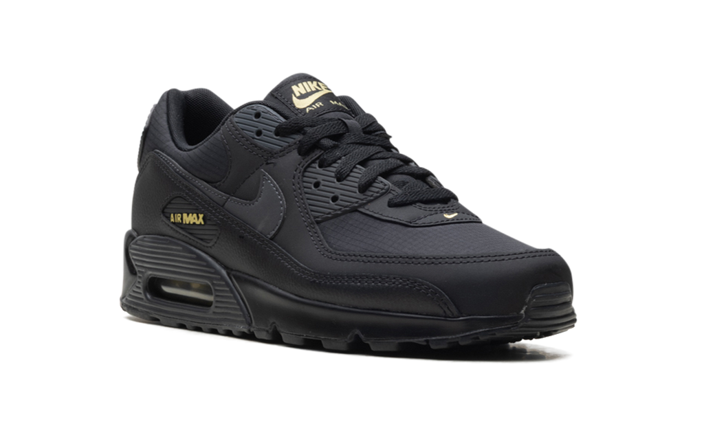 "Black Buff Gold" Air Max 90 IB7680 001 - product image from the listing.