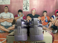 Gray and Purple Nike Dunk Low Sneakers - product image from the listing.