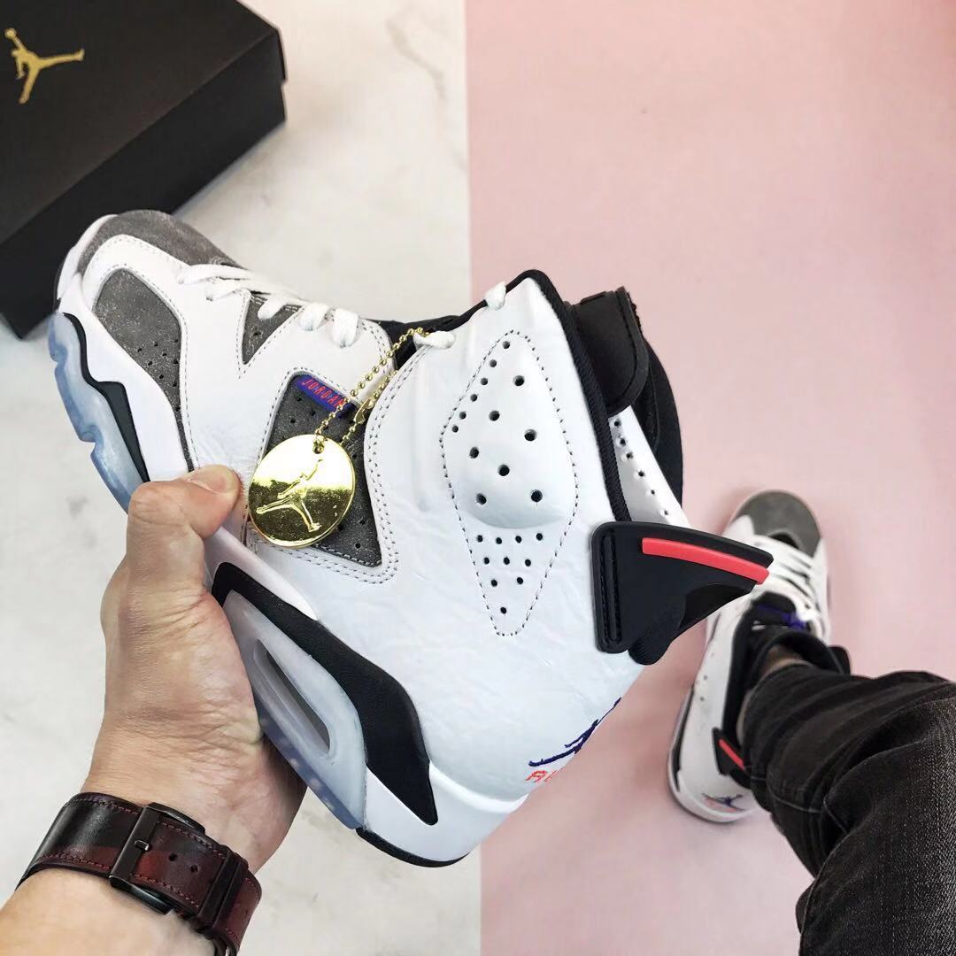 Air Jordan 6 Flint High-Top Sneakers - product image from the listing.