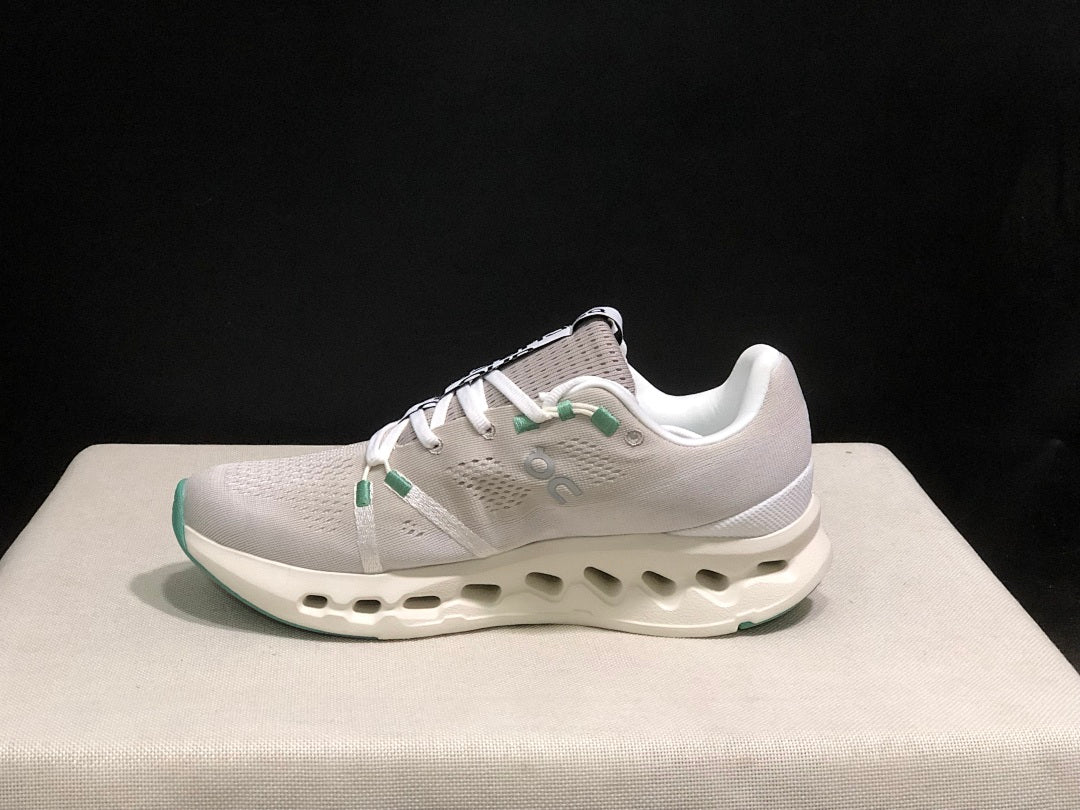 On Cloudsurfer Running Shoes in Pearl Ivory - product image from the listing.