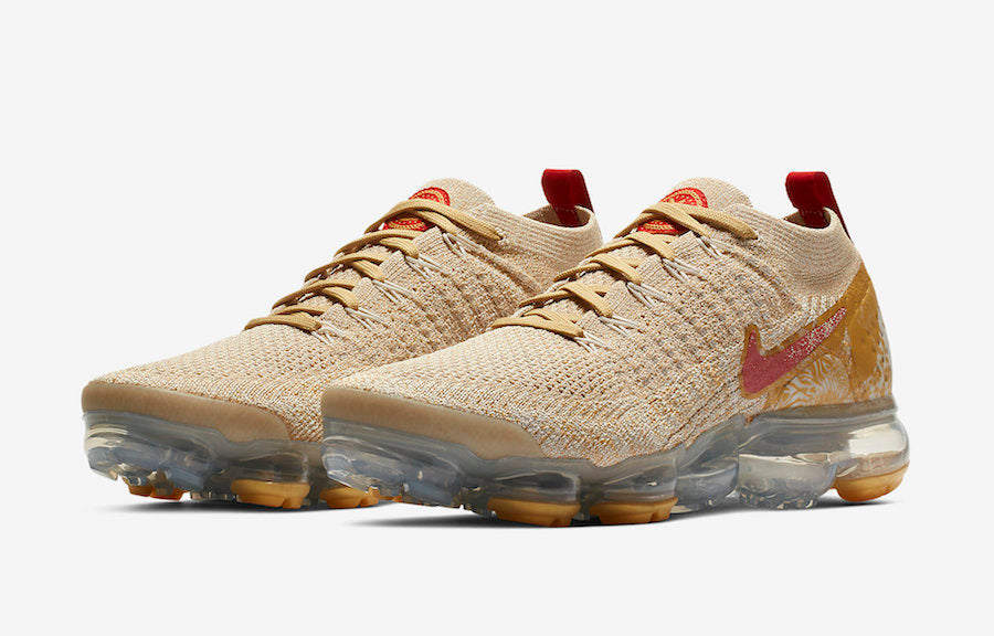 Nike Air VaporMax Flyknit 2.0 Chinese New Year Trainers BQ7037-001 - product image from the listing.