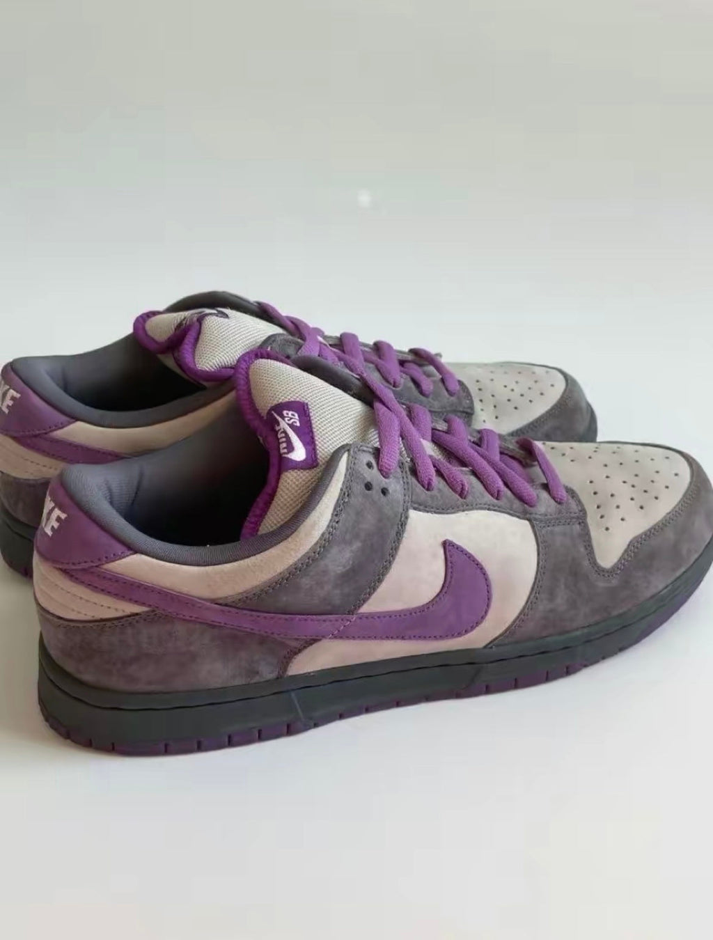 BAPE SK8 Sta Sneakers in White Purple - product image from the listing.