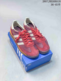 adidas Originals SL 72 Bob Marley Sneakers in Burgundy - product image from the listing.