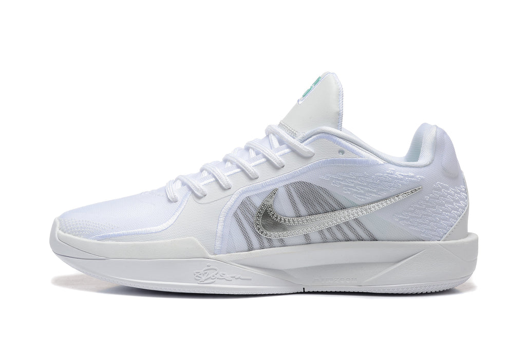 Nike Sabrina 2 Basketball Shoes, in White and Mint - product image from the listing.