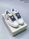Travis Scott x Jordan 1 Low Sneakers in White Black 2607VD1607A17 - product image from the listing.