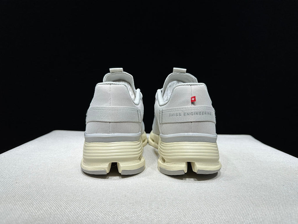 On Cloudnova Form 2 Sneakers, in Gray and Cream - product image from the listing.