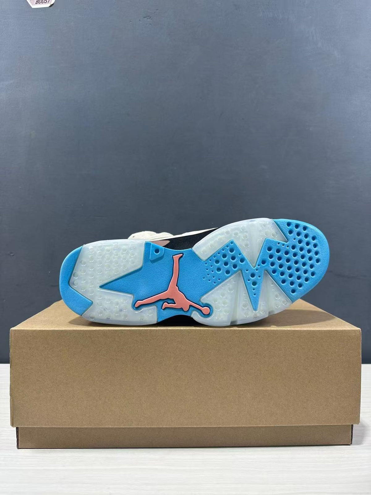 Air Jordan 6 High-Top Sneakers Light Brown IF3103-100 - product image from the listing.