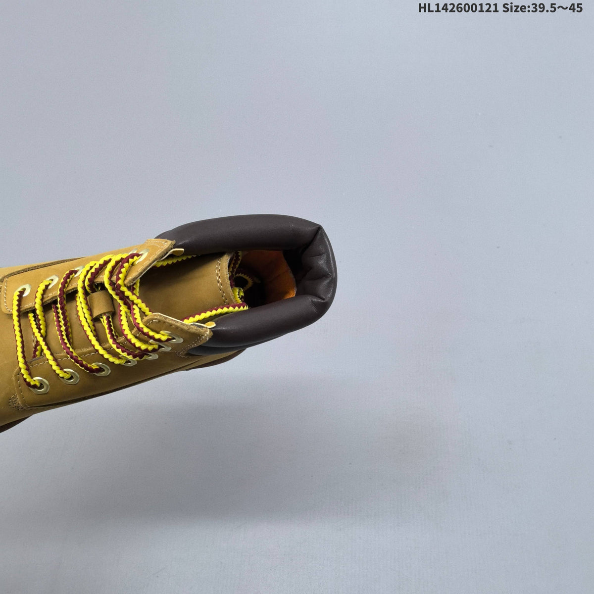 Yellow Mid-Top Lace-Up Boots by Timberland - product image from the listing.