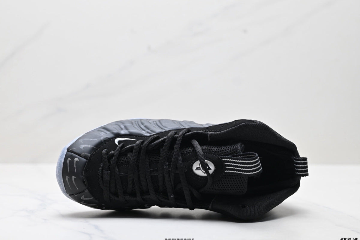 Nike Air Foamposite Hadawei Sneakers in Black - product image from the listing.