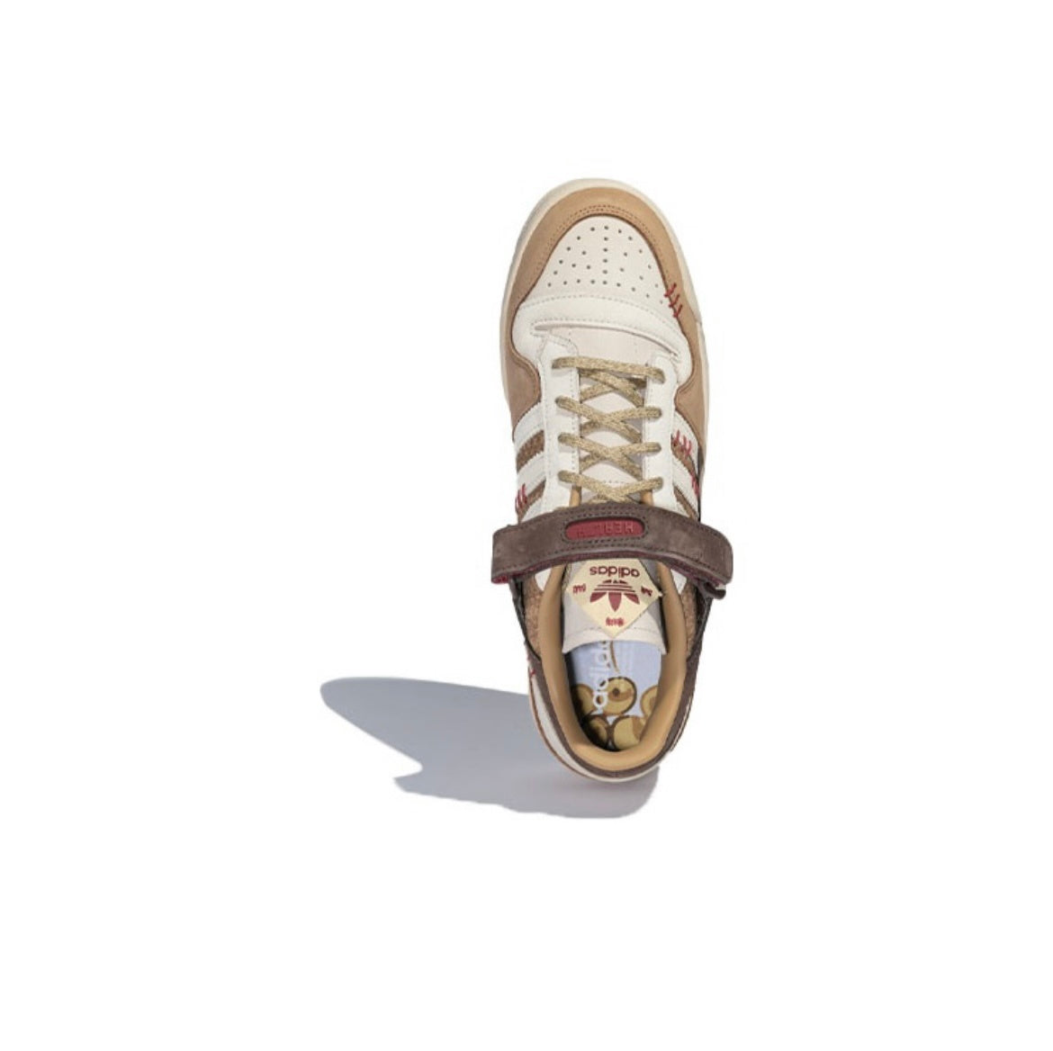 Adidas Originals Forum 84 Low Fleece Trainers GV6710 - product image from the listing.