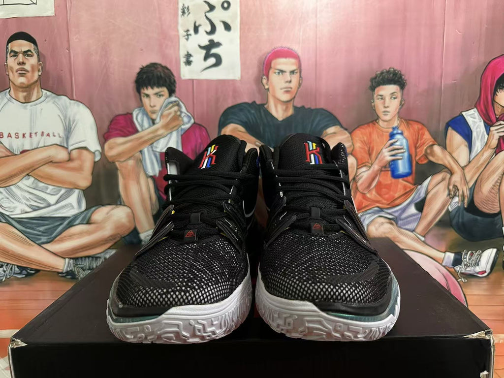 Nike Basketball Sneakers in Black and White - product image from the listing.