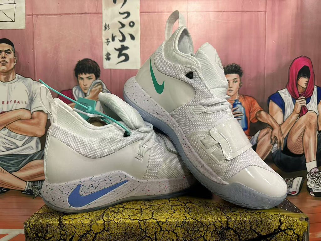 Nike PG 6 Basketball Shoes in White - product image from the listing.