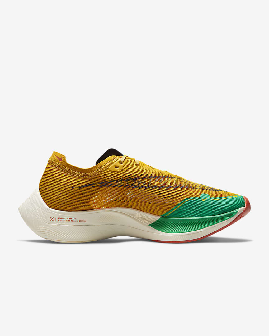 Nike ZoomX Vaporfly NEXT% 2 Shoes for Running DJ5182-700 - product image from the listing.