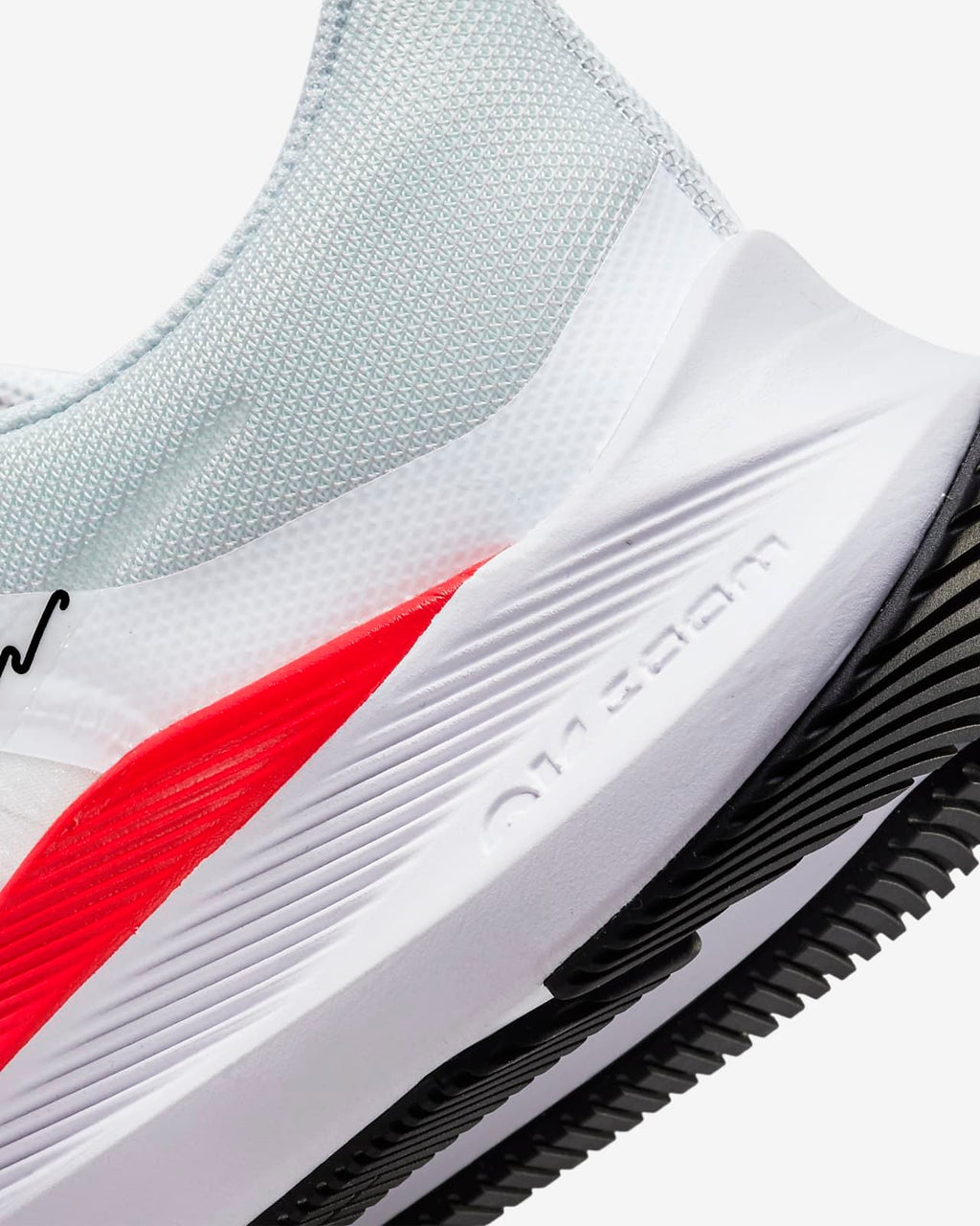 Nike Zoom Winflo 8 Running Shoes in White Pink CW3419-100 - product image from the listing.