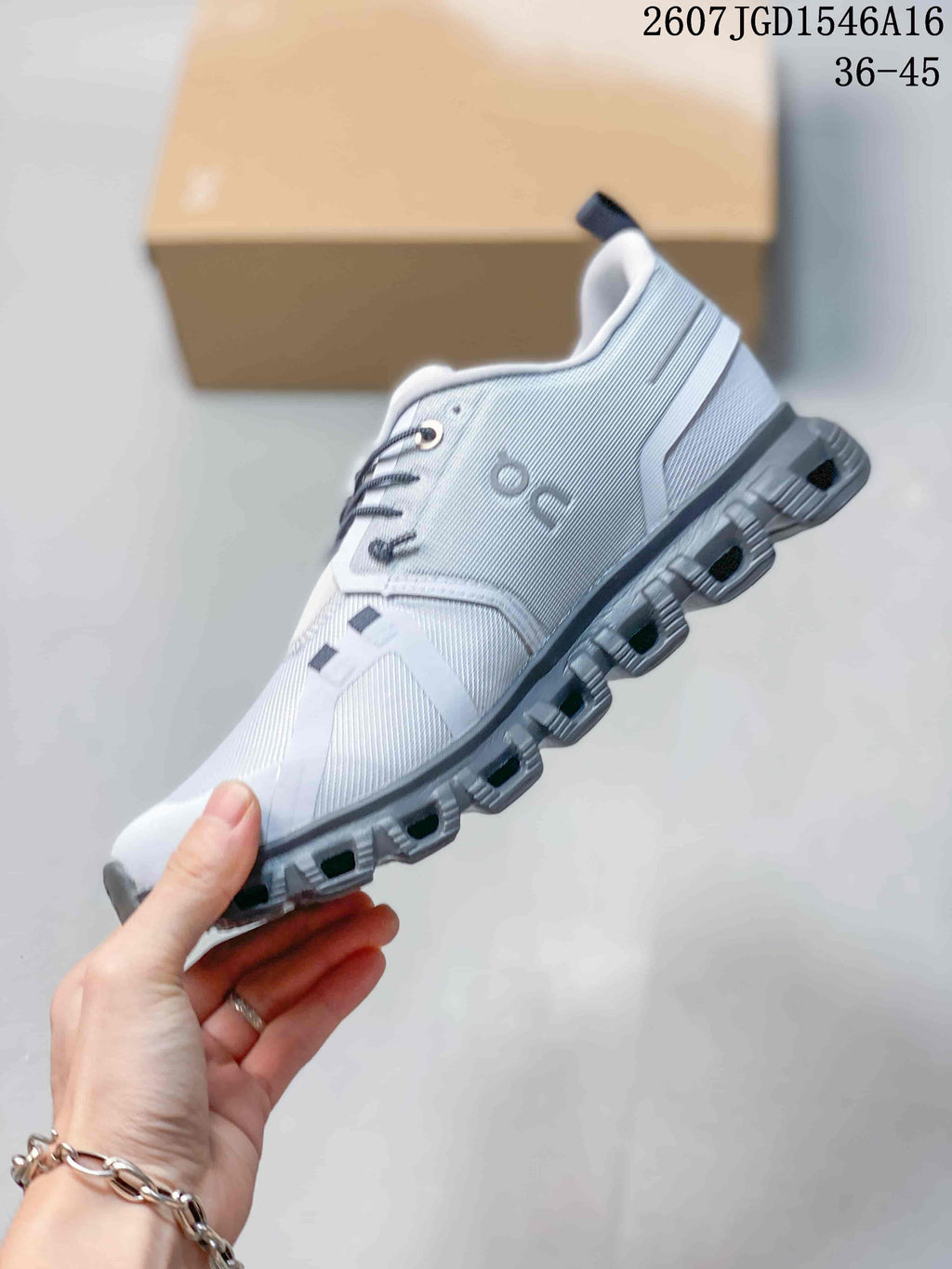 ON Cloudtilt Remix Sneakers in White Gray 711150OWE - product image from the listing.