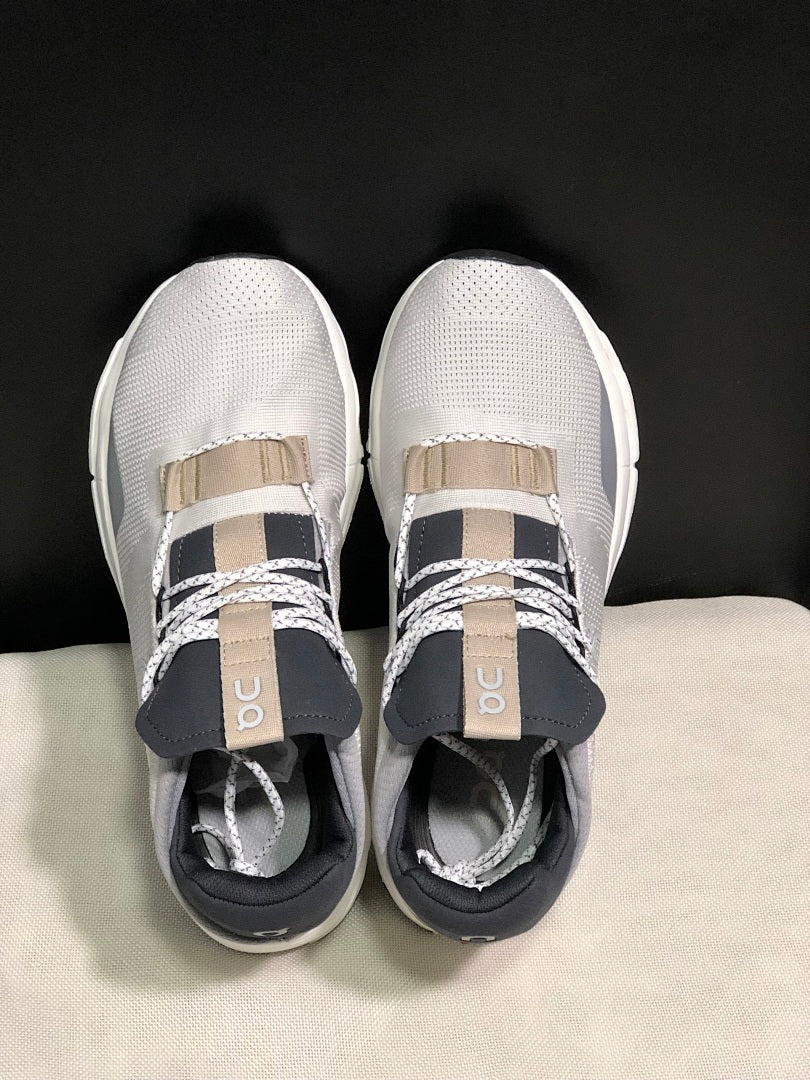 White and Sand On Cloudnova 1 Sneakers - product image from the listing.