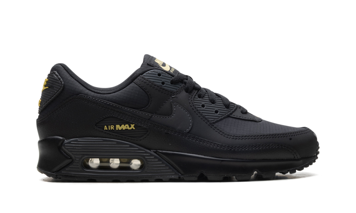 "Black Buff Gold" Air Max 90 IB7680 001 - product image from the listing.