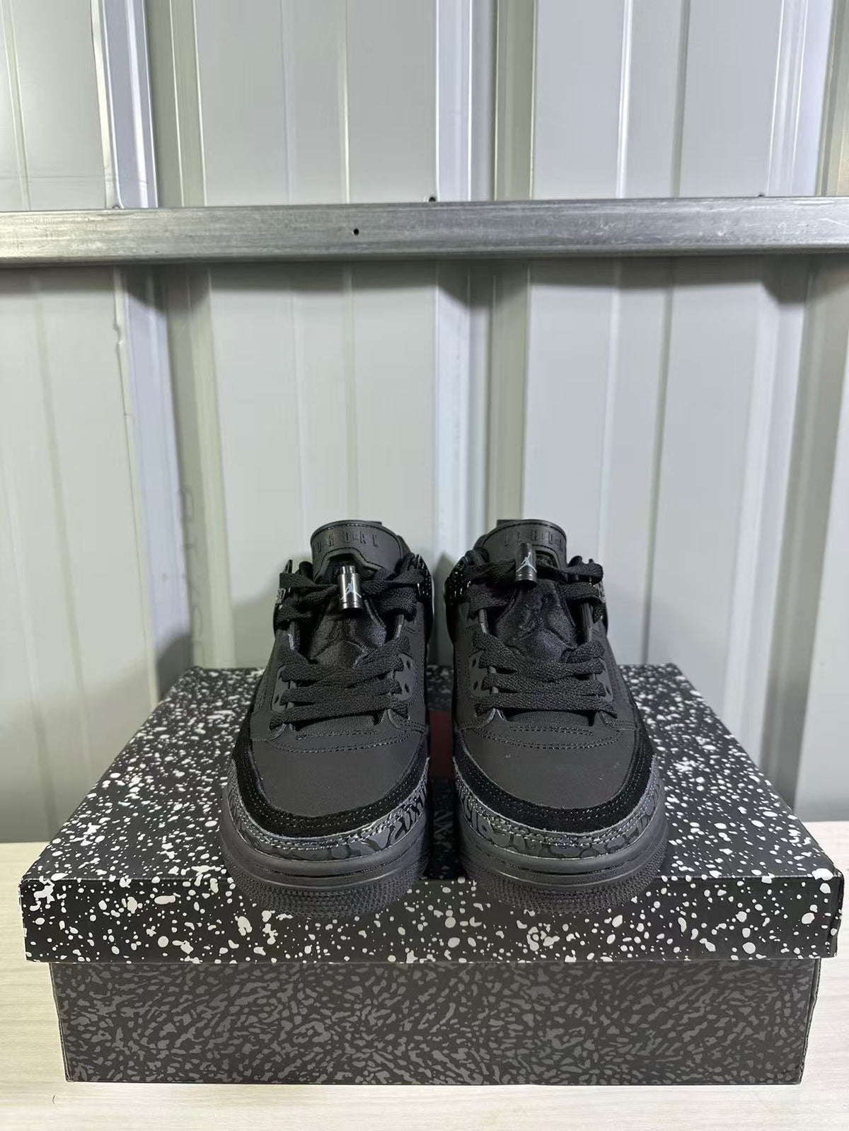 Jordan Spizike Low Sneakers in Black FQ17 - product image from the listing.