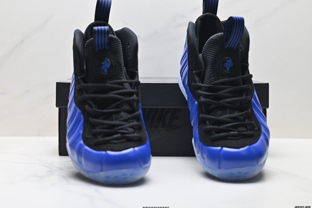 Nike Air Foamposite One Penny Hardaway Sneakers in Black Blue - product image from the listing.