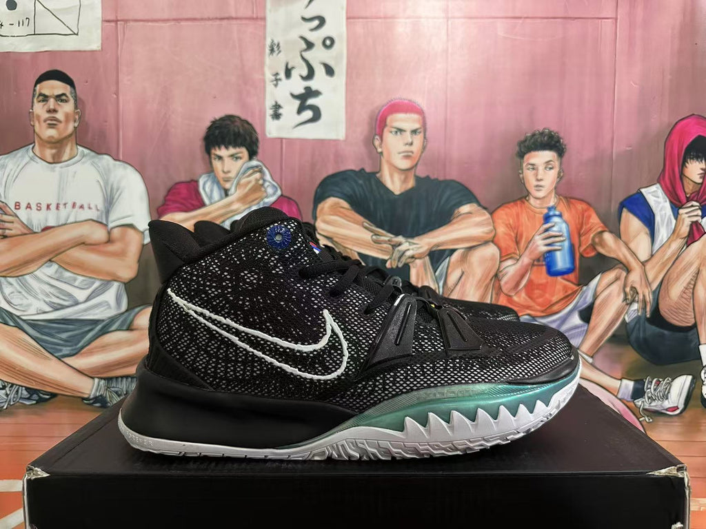 Nike Basketball Sneakers in Black and White - product image from the listing.
