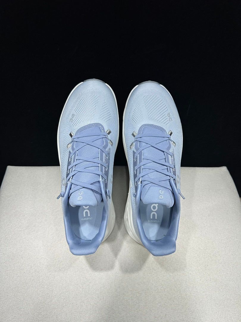 Light Blue On Cloudtilt Sneakers - product image from the listing.