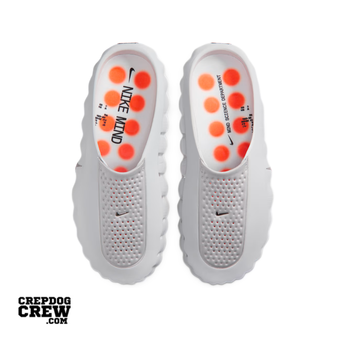 Nike Mind 001 Slide in Light Smoke Grey - product image from the listing.